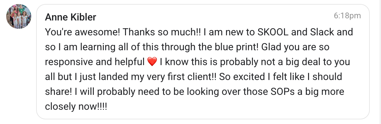 Blueprint member win